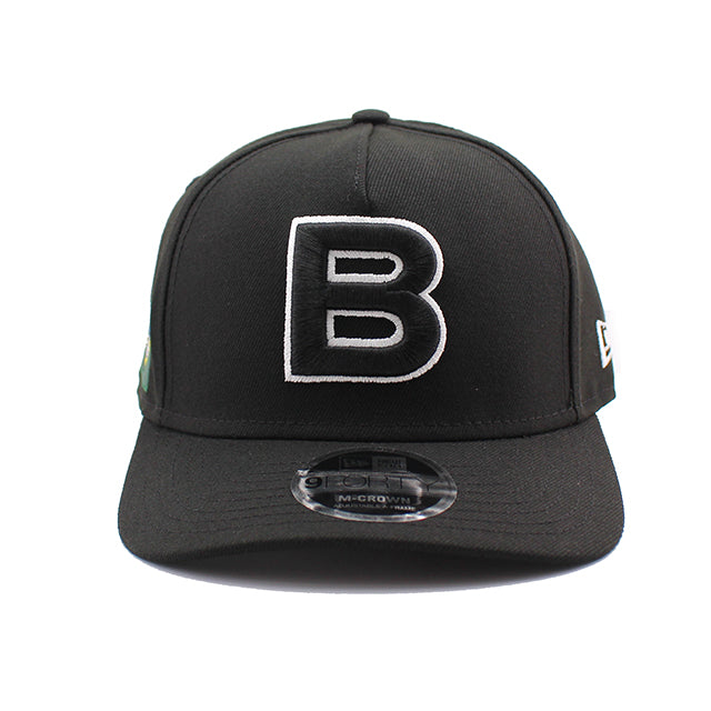 ニューエラ キャップ 9FORTY M-CROWN A-FRAME WBC ブラジル 2026 WORLD BASEBALL CLASSIC SNAPBACK CAP BLACK WHITE