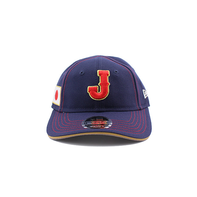 2026 ワールドベースボールクラシックモデル 幼児用 ニューエラ 9FORTY M-CROWN スナップバック 日本 2026 WORLD BASEBALL CLASSIC TODDLER SNAPBACK CAP NAVY