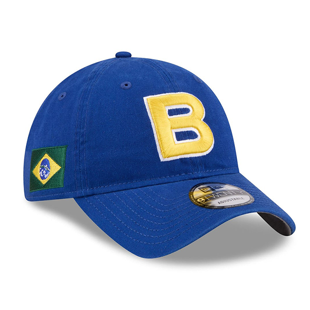ニューエラ キャップ 9TWENTY ストラップバック WBC ブラジル 2026 WORLD BASEBALL CLASSIC STRAPBACK CAP BLUE