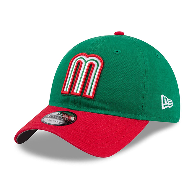 ニューエラ キャップ 9TWENTY ストラップバック WBC メキシコ 2026 WORLD BASEBALL CLASSIC STRAPBACK CAP GREEN