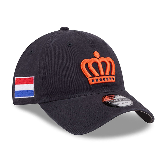 ニューエラ キャップ 9TWENTY ストラップバック WBC オランダ 2026 WORLD BASEBALL CLASSIC STRAPBACK CAP NAVY