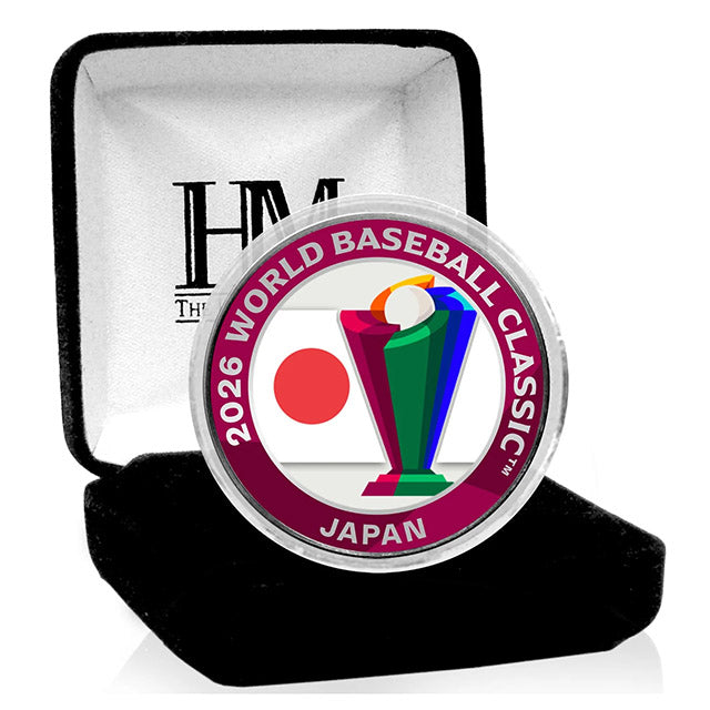 海外取寄 WBC 記念コイン 日本代表 2026 WORLD BASEBALL CLASSIC SILVER MINT COIN