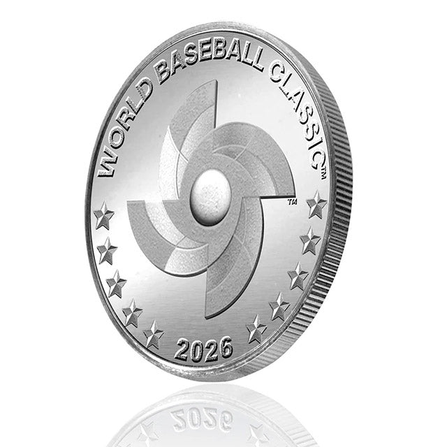 海外取寄 WBC 記念コイン 日本代表 2026 WORLD BASEBALL CLASSIC SILVER MINT COIN