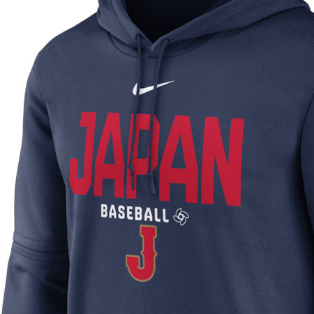 海外取寄 ナイキ WBC 日本代表 プルオーバーフーディー 2026 WORLD BASEBALL CLASSIC AUTHENTIC COLLECTION THERMA HOODIE NAVY