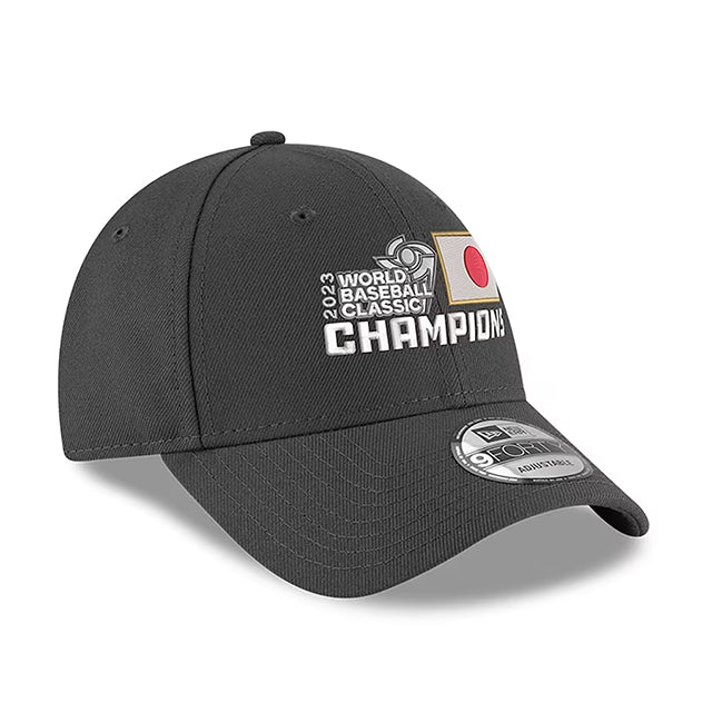 ニューエラ キャップ 9FORTY WBC 日本代表 NEW ERA 2023 WORLD BASEBALL CLASSIC CHAMPIONS LOCKER ROOM CHARCOAL