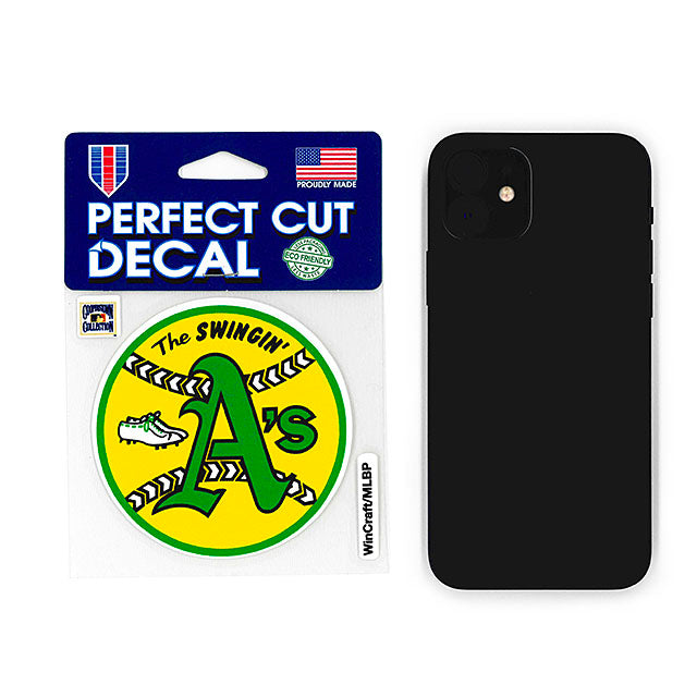 ウィンクラフト ステッカー オークランド アスレチックス MLB PERFECT CUT DECAL WINCRAFT