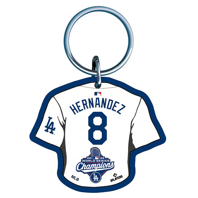 キケ ヘルナンデスモデル 2025 ワールドシリーズチャンピオン ロサンゼルス ドジャース ネームアンドナンバー キーリング