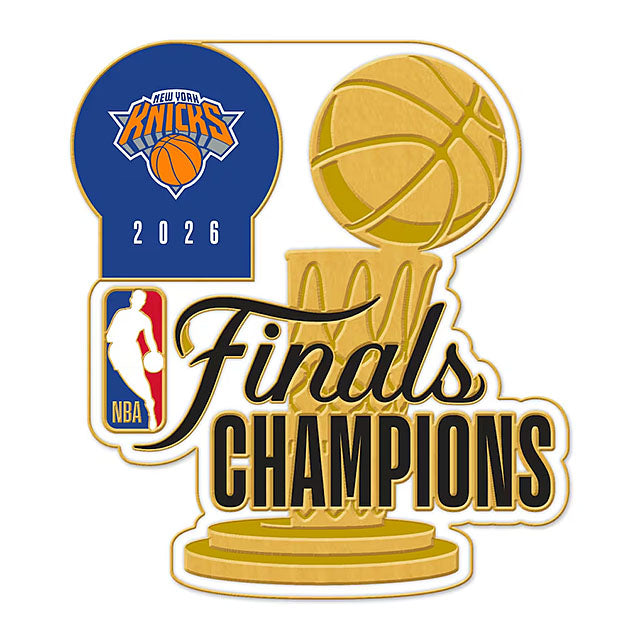 ウィンクラフト 海外取寄 ニューヨーク ニックス 記念ピンズ 2026 NBA FINALS CHAMPION COLLECTOR PIN