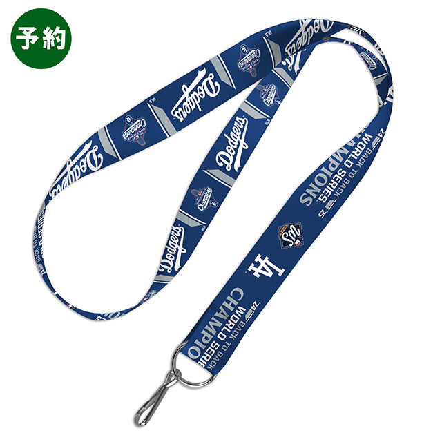 予約販売 2025 ワールドシリーズチャンピオンモデル ロサンゼルス ドジャース ランヤード