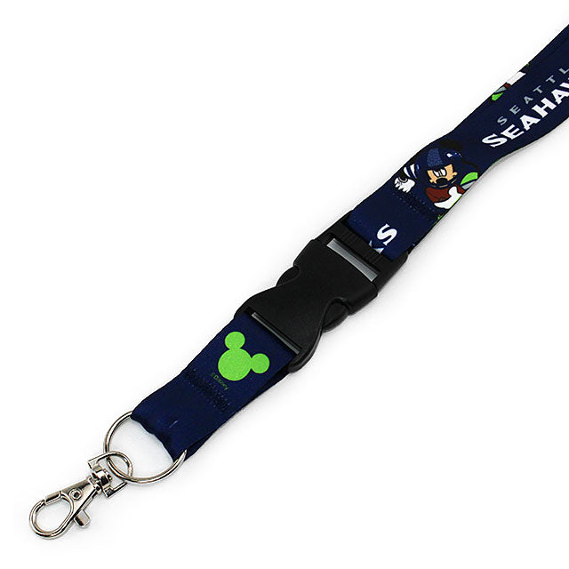 ウィンクラフト ランヤード シアトル シーホークス ディズニー DISNEY MICKEY MOUSE NFL LANYARD WINCRAFT SEATTLE SEAHAWKS