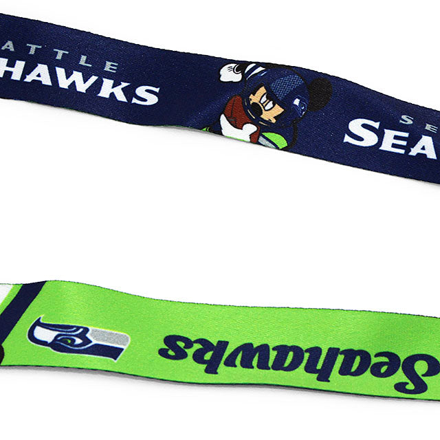 ウィンクラフト ランヤード シアトル シーホークス ディズニー DISNEY MICKEY MOUSE NFL LANYARD WINCRAFT SEATTLE SEAHAWKS