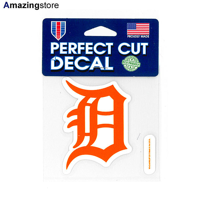 ウィンクラフト ステッカー デトロイト タイガース 【MLB PERFECT CUT DECAL/ORANGE】 WINCRAFT DETROIT TIGERS