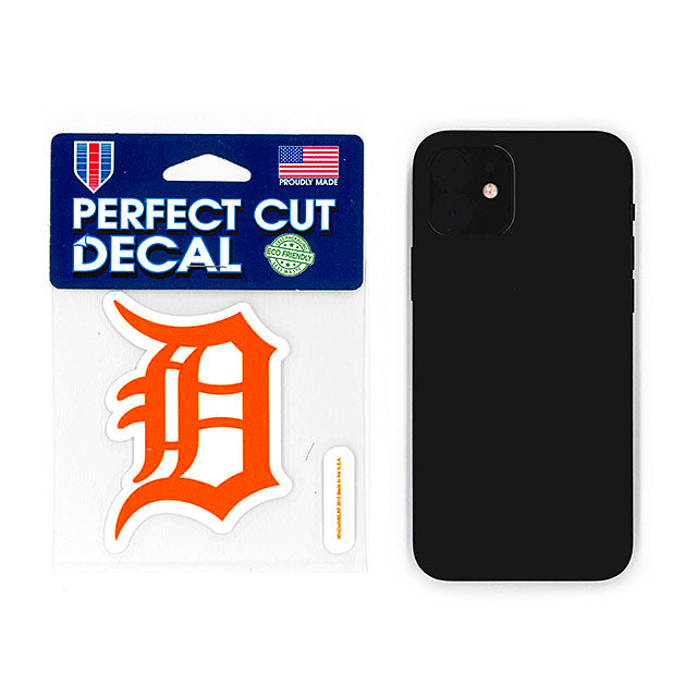 ウィンクラフト ステッカー デトロイト タイガース 【MLB PERFECT CUT DECAL/ORANGE】 WINCRAFT DETROIT TIGERS