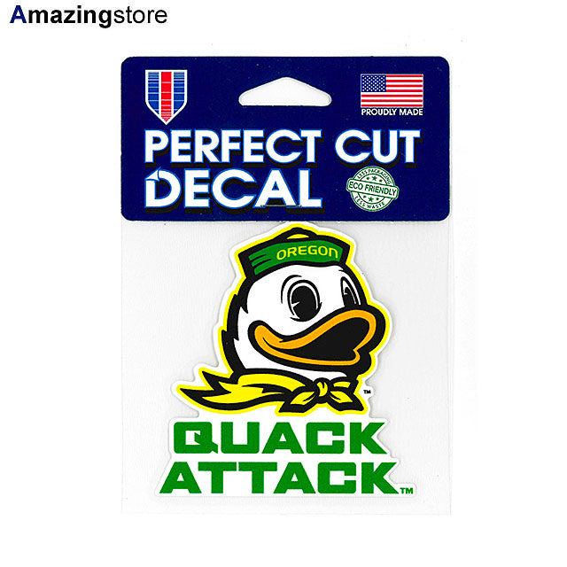 ウィンクラフト ステッカー オレゴン ダックス NCAA PERFECT CUT DECAL WINCRAFT