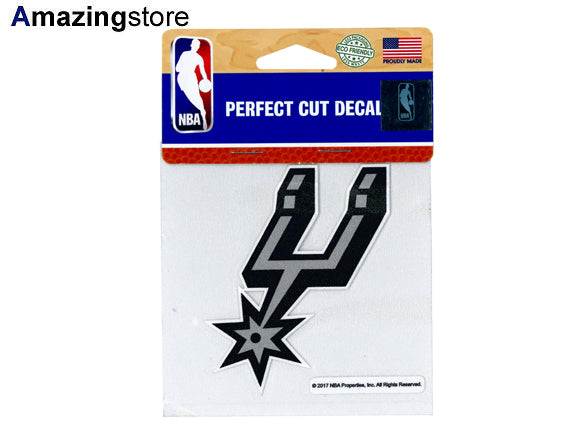 ウィンクラフト ステッカー サンアントニオ スパーズ NBA PERFECT CUT DECAL WINCRAFT SAN ANTONIO SPURS