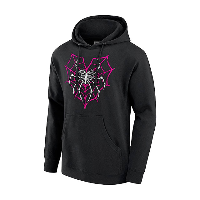 AJリーモデル 海外取寄 WWE AUTHENTIC フーディー LOVE BITES BACK HOODIE BLACK