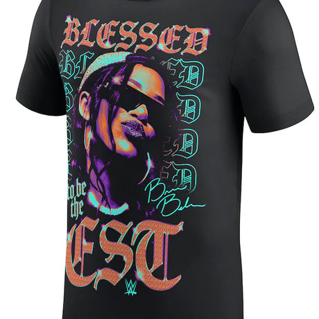ビアンカ ベレアモデル WWE AUTHENTIC Tシャツ BLESSED TO BE THE EST T-SHIRT