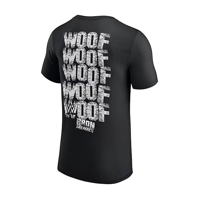 ブロン ブレイカーモデル 海外取寄 WWE AUTHENTIC Tシャツ BADASS T-SHIRT BLACK