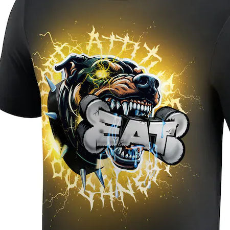 ブロン ブレイカーモデル 海外取寄 WWE AUTHENTIC Tシャツ THE DOGS ARE BARKING T-SHIRT BLACK