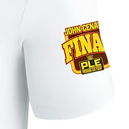 子供用 ジョン シナモデル 海外取寄 WWE AUTHENTIC Tシャツ YOUTH FAREWELL TOUR 2025 SAN DIEGO T-SHIRT WHITE