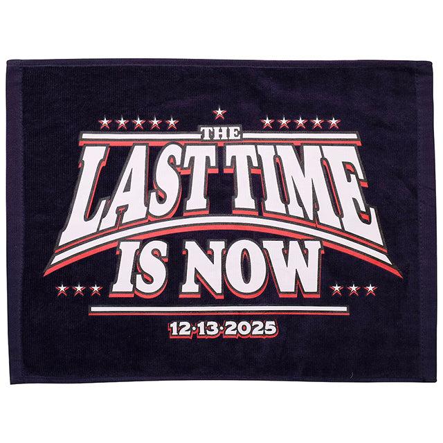 ジョン シナモデル 海外取寄 WWE AUTHENTIC FAREWELL TOUR 2025 WASHINGTON D.C. SWEATBAND TOWEL NAVY RED