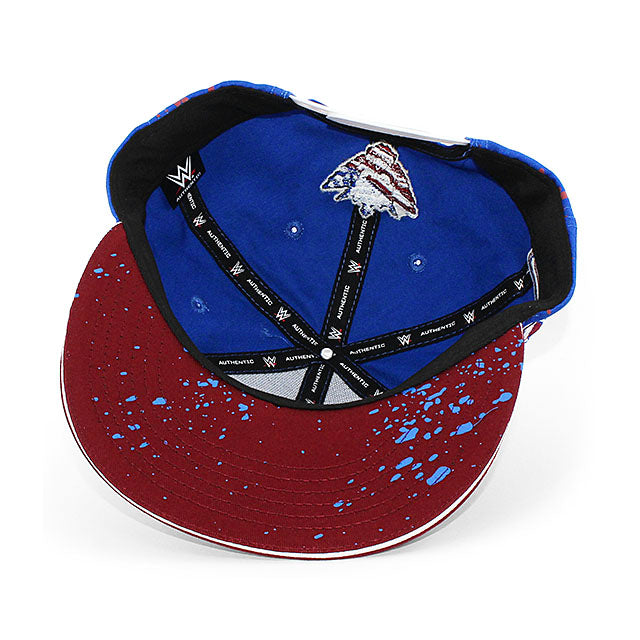 コーディ ローデスモデル キャップ WWE AUTHENTIC CAPTAIN SNAPBACK CAP BLUE