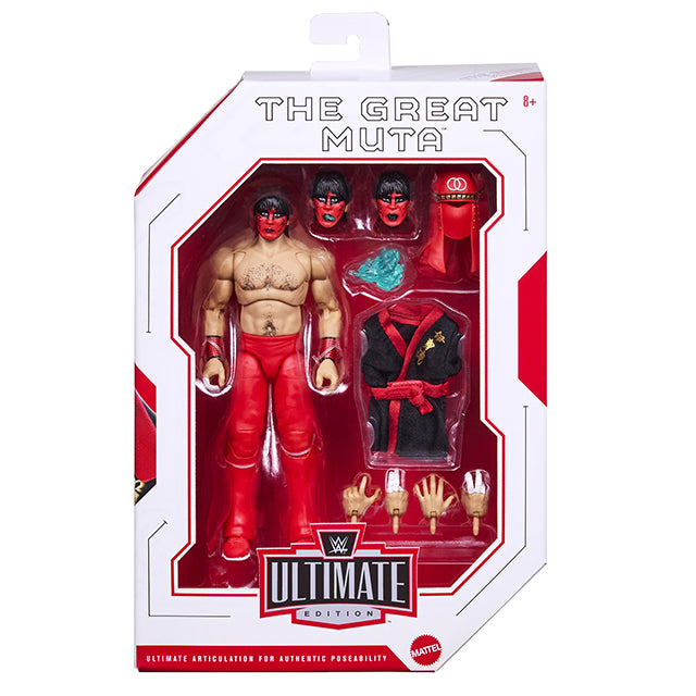 グレート ムタモデル 海外取寄 WWE フィギュア BEST OF ULTIMATE EDITION 8 TOY WRESTLING ACTION FIGURE