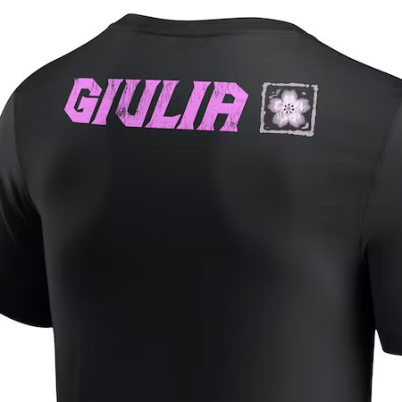 ジュリアモデル 海外取寄 WWE AUTHENTIC Tシャツ BEAUTIFUL MADNESS T-SHIRT BLACK