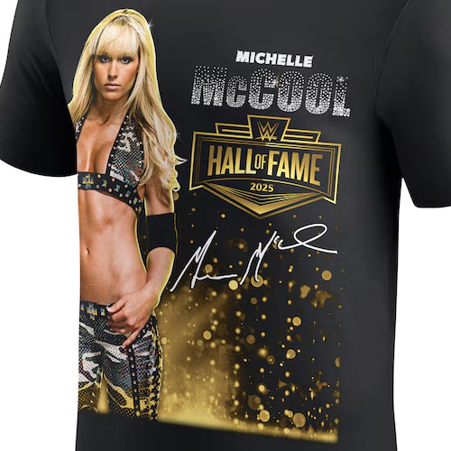 ミシェル マクールモデル WWE殿堂入り記念モデル WWE AUTHENTIC Tシャツ HALL OF FAME CLASS OF 2025