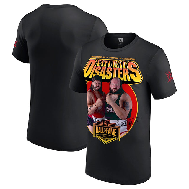 ナチュラル ディザスターズモデル WWE殿堂入り記念モデル WWE AUTHENTIC Tシャツ