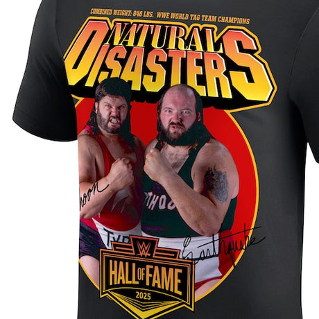 ナチュラル ディザスターズモデル WWE殿堂入り記念モデル WWE AUTHENTIC Tシャツ