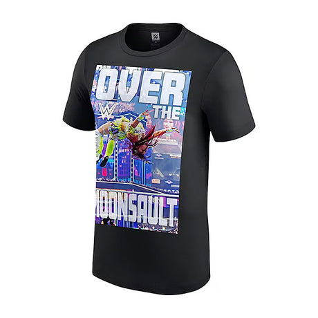 イヨ スカイモデル 海外取寄 WWE AUTHENTIC Tシャツ OVER THE MOONSAULT T-SHIRT BLACK