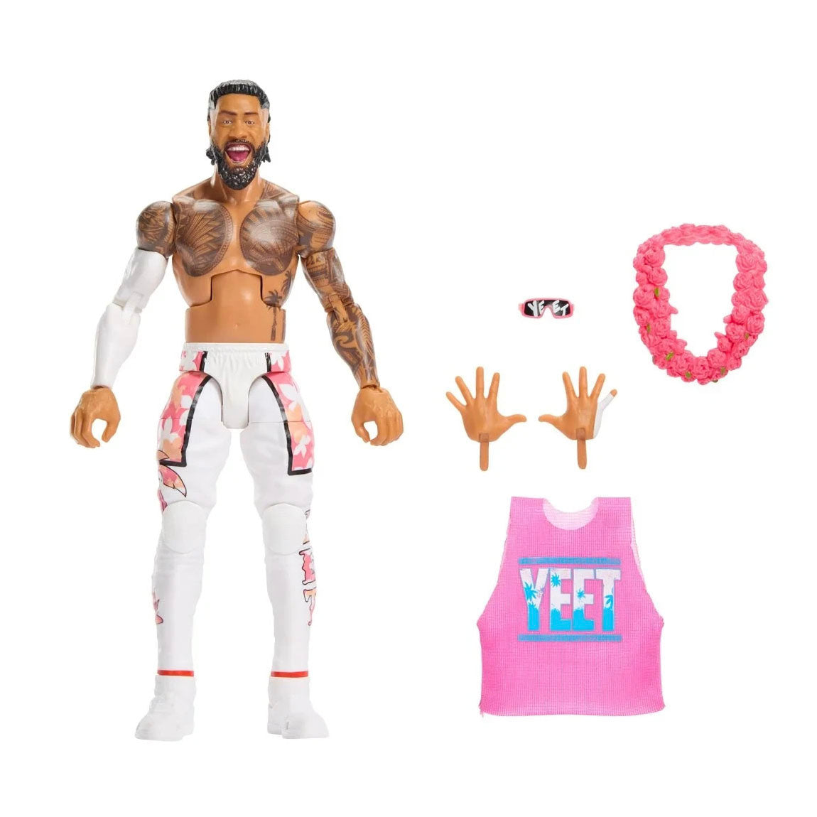 ジェイ ウーソモデル WWE アクションフィギュア MATTEL ELITE COLLECTION SERIES 124 ACTION FIGURE