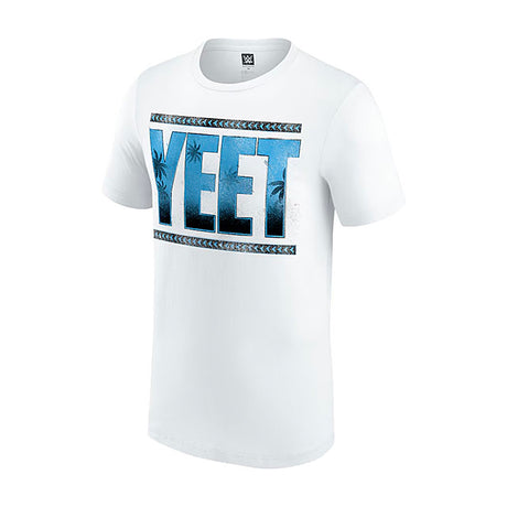 ジェイ ウーソモデル 海外取寄 WWE AUTHENTIC Tシャツ YEET T-SHIRT WHITE