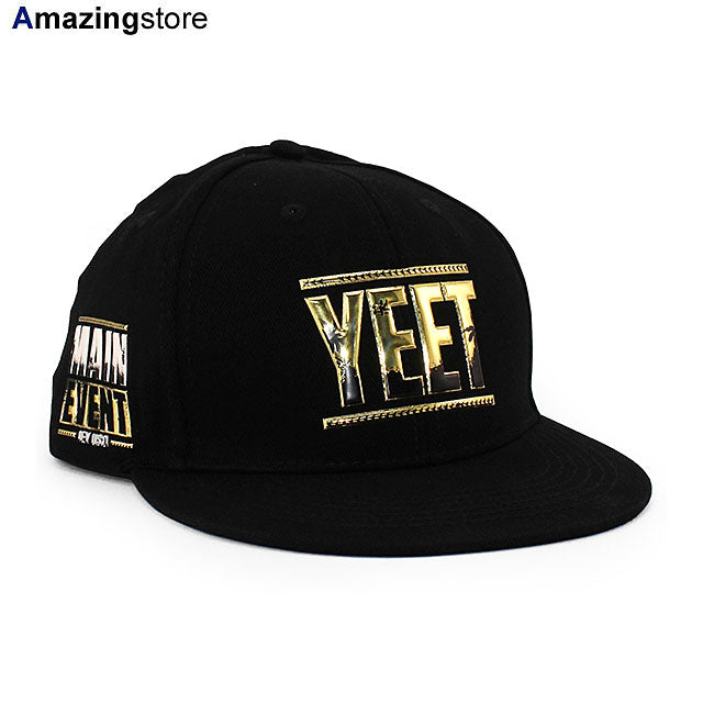 ジェイ ウーソモデル キャップ WWE AUTHENTIC スナップバック YEET SNAPBACK CAP BLACK