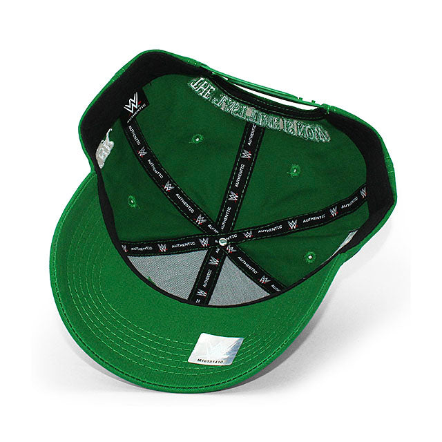 ジョン シナモデル WWE AUTHENTIC キャップ FAREWELL TOUR 2025 DALLAS SNAPBACK CAP GREEN