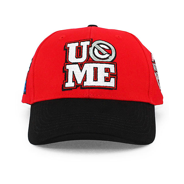 ジョン シナモデル WWE AUTHENTIC キャップ FAREWELL TOUR 2025 DAYTON SNAPBACK CAP RED
