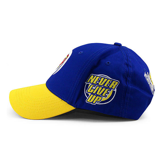 ジョン シナモデル キャップ WWE AUTHENTIC FAREWELL TOUR 2025 MONEY IN THE BANK LOS ANGELES SNAPBACK CAP BLUE