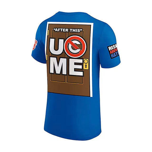 ジョン シナモデル 海外取寄 WWE AUTHENTIC Tシャツ FAREWELL TOUR S 2025 CHICAGO T-SHIRT BLUE