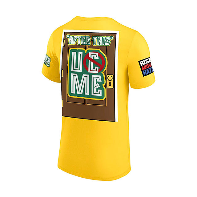 ジョン シナモデル 海外取寄 WWE AUTHENTIC Tシャツ FAREWELL TOUR 2025 PERTH T-SHIRT YELLOW