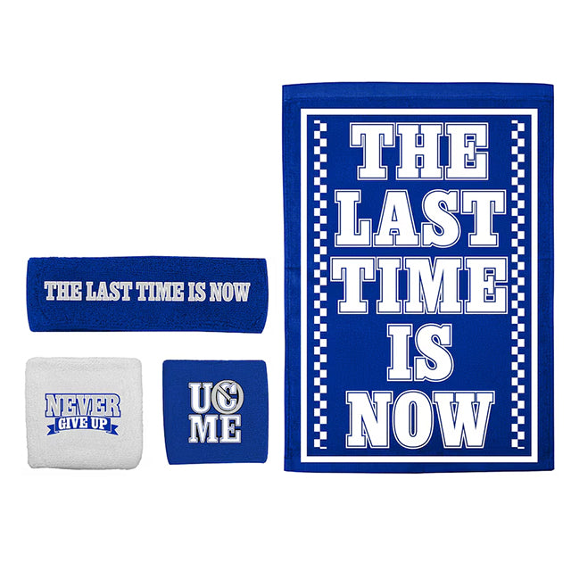 ジョン シナモデル 海外取寄 WWE AUTHENTIC FAREWELL TOUR 2025 LEXINGTON SWEATBAND TOWEL BLUE-WHITE