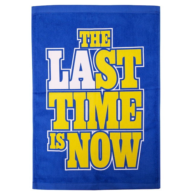 ジョン シナモデル 海外取寄 WWE AUTHENTIC FAREWELL TOUR 2025 MONEY IN THE BANK LOS ANGELES SWEATBAND TOWEL BLUE GOLD