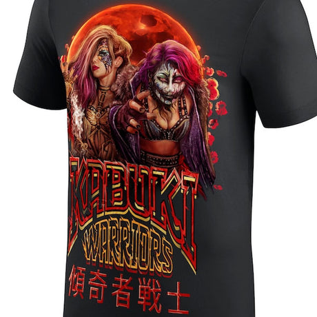 即日発送 カブキウォリアーズモデル WWE AUTHENTIC Tシャツ BLOOD MOON T-SHIRT BLACK