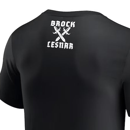 ブロック レスナーモデル 海外取寄 WWE AUTHENTIC Tシャツ HERE COMES T-SHIRT BLACK