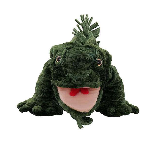 ミスターイグアナモデル 海外取寄 WWE AUTHENTIC ぬいぐるみ LA YESCA REPLICA PLUSH PUPPET GREEN