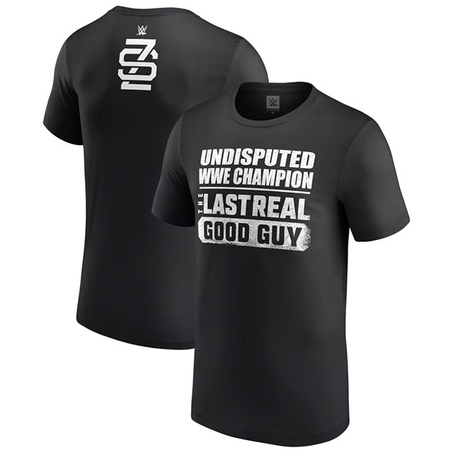 サミ ゼインモデル 海外取寄 WWE AUTHENTIC Tシャツ NIGHT OF CHAMPIONS 2026 UNDISPUTED WWE CHAMPION T-SHIRT BLACK