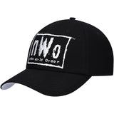 海外取寄 nWo WOLFPAC DAD ADJUSTABLE HAT BLACK WHITE LOW PROFILE CAP