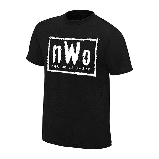 即日発送 WWE nWo RETRO Tシャツ T-SHIRT BLACK