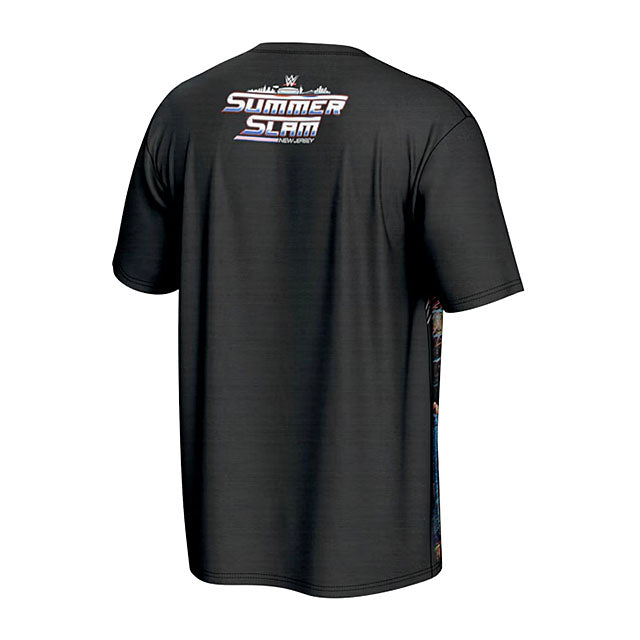 リア リプリーモデル 海外取寄 WWE Tシャツ PROSPHERE SUMMERSLAM 2025 T-SHIRT BLACK