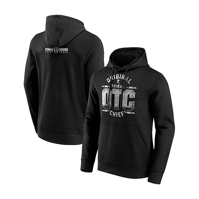 ローマン レインズモデル 海外取寄 WWE AUTHENTIC フーディー OTC 10 STAR HOODIE BLACK